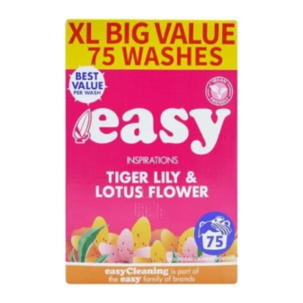 Easy Washing Powder, Tiger Lily & Lotus Flower - 5kg