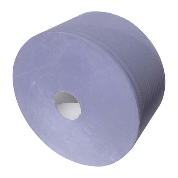 ﻿2 Ply Blue FLOORSTAND ROLLS - 380m - 2 Pack