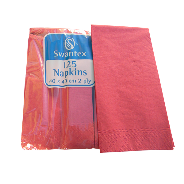 ﻿40cm 2 ply readyfold burgundy - 2000 Fill