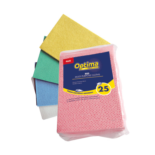 ﻿Premium Multipurpose Cloths 25 Pack