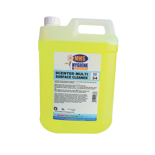﻿SCENTED MULTI SURFACE CLEANER - 2x5L